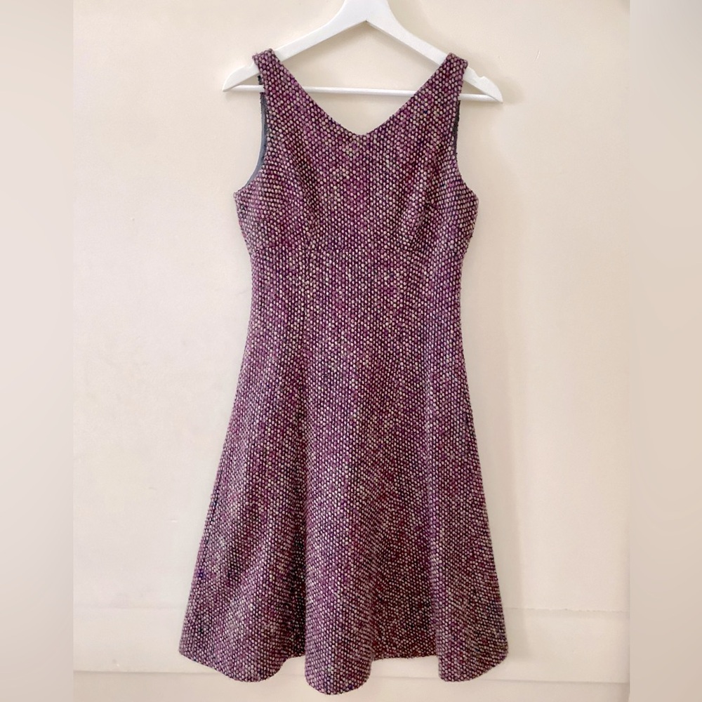 TOCCA Vintage Tweed A-Line Dress